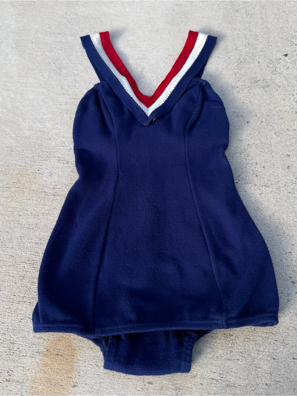 Vintage Catalina 1950s Navy Swimsuit
